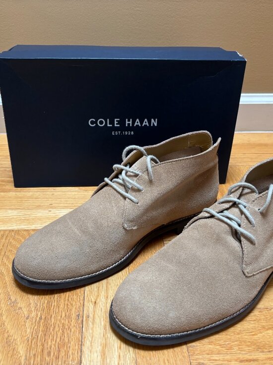 Cole Haan Men Chukka Boot Curtis Milkshake Suede Size 10 M main image 10